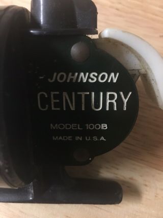 Vintage Johnson Century Model 100A Casting Reel 2
