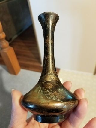 Antique Chinese / Japanese Bronze Vase