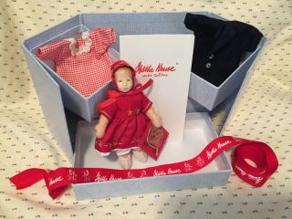 Tiny Kathe Kruse Doll And Wardrobe Ufdc 2004