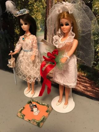 vintage topper dawn dolls/ wedding day  4