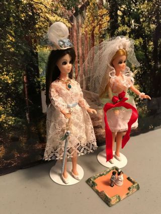 vintage topper dawn dolls/ wedding day  5