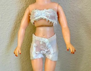 Vintage Bra And Girdle Underwear For 10 " Little Miss Revlon Doll,  Vg/ex