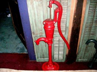 Antique Cast Iron Peters Hand Well Water Pump