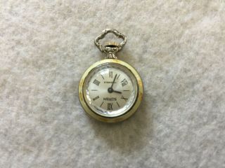 Vintage Sutton 17 Jewels Mechanical Wind Up Pocket Or Pendant Watch - Small