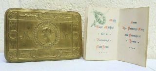 Antique Ww1 1914 Queen Mary Soldier 