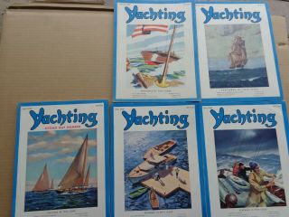 Yachting 1940 magazines 11 issues vintage advertising 2