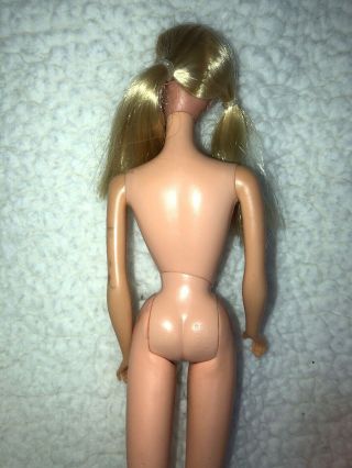 Vintage Mattel Mod 1118 TNT Barbie P.  J.  PJ Doll X Clear Stand Swimsuit 4