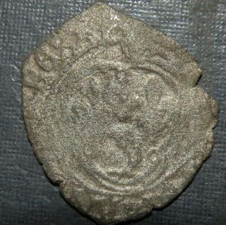 Medieval Billon Silver Coin 1200 - 1300 ' s Crusader Templar Cross Ancient Antique 2 4