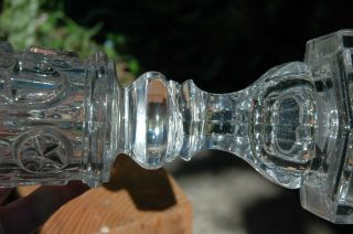 Antique Whale Oil Lamp Boston & Sandwich Glass Co.  11 