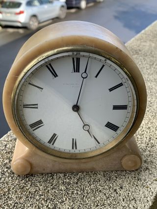Antique French Marble Mantle Clock Circa Early 1900s
