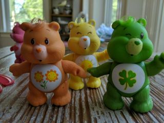 Kenner Vintage Care Bears 1983 Poseable Figures w/Combs 4