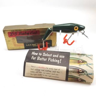 L&s Bait Company Baby Cat Fishing Lure W/ Pamphlet Lbr