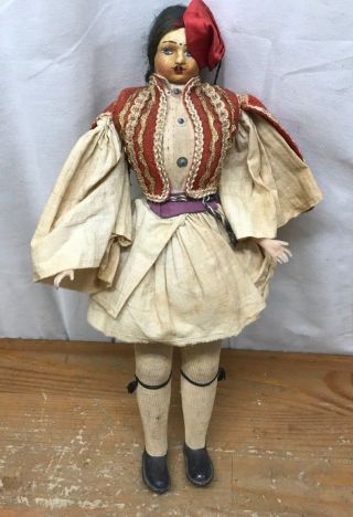Haunted Vintage Russian Russia Asian Figure Doll Antique Domovoi Man