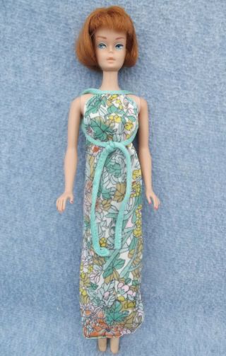 Vintage Superstar Barbie Best Buy 1360 Floral Dress