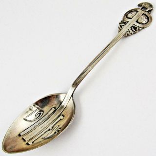 1915 Panama - Pacific International Expo Ppie San Francisco Sterling Silver Spoon