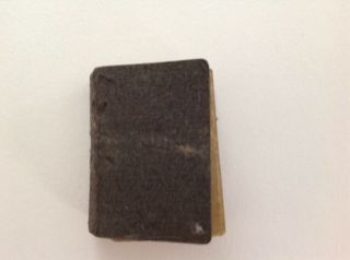 1 " Antique/vintage Dollhouse Bible - " The Smallest In The World "