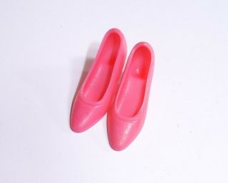 Htf Vintage Francie Dolls Squishy Pink Heels Shoes Japan 1day