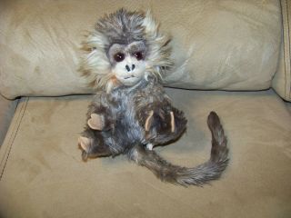 Kamar Monkey: Plush - Long Tail - Made By Hand In Japan Approx.  8 "