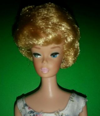 Vintage Barbie White Ginger Bubblecut,  Exc