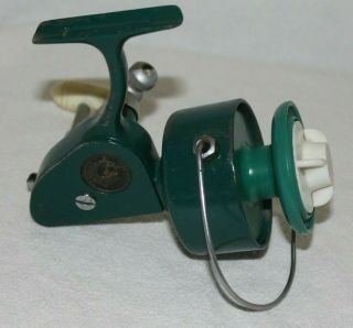 L@@k Vintage Penn Greenie 710 Spinning Reel Spinfisher Made In Usa