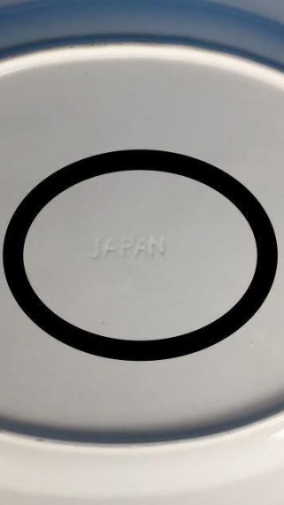 Stunning MADE IN JAPAN Blue & White Transferware CASTLE 18 
