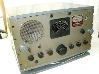 Old Antique Scott Slrm Marine Radio