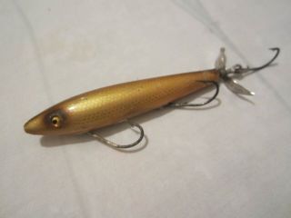 Vintage Fishing Lure South Bend Minnow Single Hook
