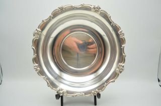 Gorham Sterling Silver Centerpiece Bowl Melrose Pattern 10.  5 