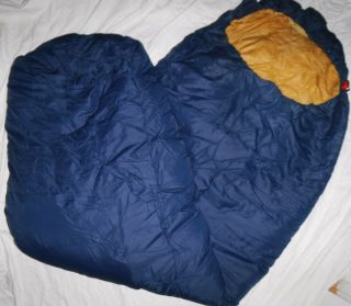 Vintage Frost Line Colorado Goose Down Mummy Sleeping Bag W/hood