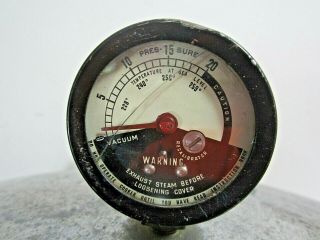 Antique,  Vintage 18qt Home Deluxe Aluminum Steam Pressure Cooker Canner 2
