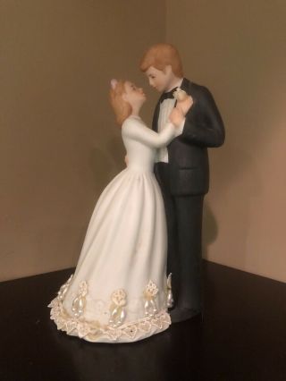 Vintage Wedding Cake Topper 1991