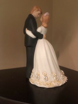 Vintage Wedding Cake Topper 1991 4