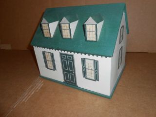 Vintage Wooden Dollhouse Storage Box Miniature