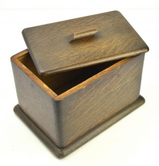 Tea Caddy 1940s Vintage Wood Tea Caddy Storage Jar Wood Tea Box 8