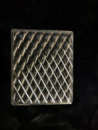 Vintage Luxfer Glass Tiles Group Of 5