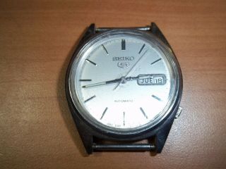 Vintage 1980 SEIKO 5 Automatic Men ' s Watch 6309 - 7150 2
