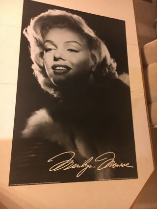 Vintage Marilyn Monroe " Eyes " Poster Poster Classic 1990