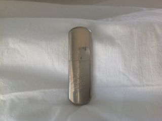 Vintage Antique Meb Thin Chrome Trench Lighter Made Inaustria Apr.  2.  1912 Us Pat.