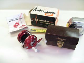 Vintage Abu Garcia Ambassadeur 5000 Reel:matching Box And Reel Numbers