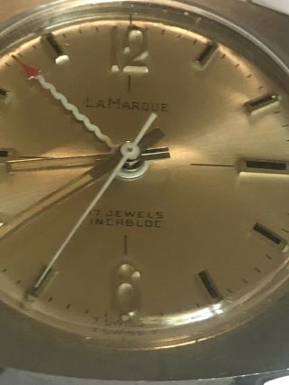 Vintage Lamarque Swiss Made Wrist Watch Watch Only No Band