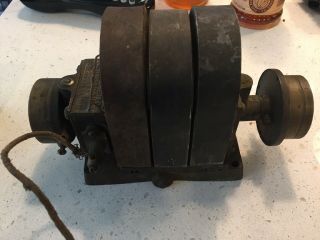 VINTAGE A.  W Fisher Co ELECTRIC MOTOR VERY OLD Patent Date March 26th 1907 5