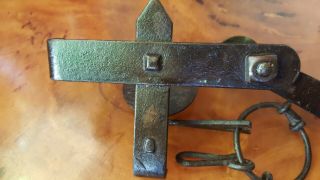 S.  Newhouse 1 1/2 Antique Trap,  Long Sp.  w/Stamp,  Flat Link 6