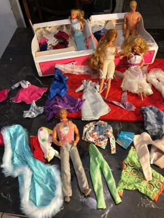 Vintage 1980’s Barbie Ken Doll Disco Clothing