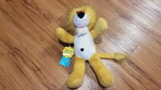 Vintage Animal Fair Inc Lion Leo Leroy Plush Stuffed Animal 16 "