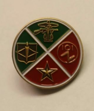 Cia Ncs Do Sad Special Operations Group Oss Themed 7/8 " Antique Gold Lapel Pin