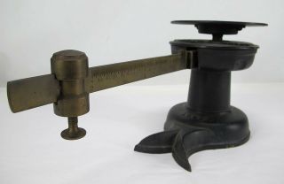 Antique 19th C Howe Scale Co Rutland Vt Single Beam Cast Iron Scale 5066 Yqz