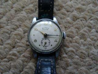 Vintage 1950s Butex Suisse Ladies Wind Up Wrist Watch,  Swiss No.  305