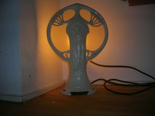 Art Nouveau Figural Table Lamp