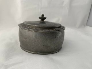 Antique Arts & Crafts Liberty Tudric Pewter Tea Caddy Hammered Box,  No 01566