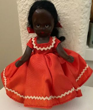 Vintage Black Americana Doll Nancy Ann Storybook Topsy Doll